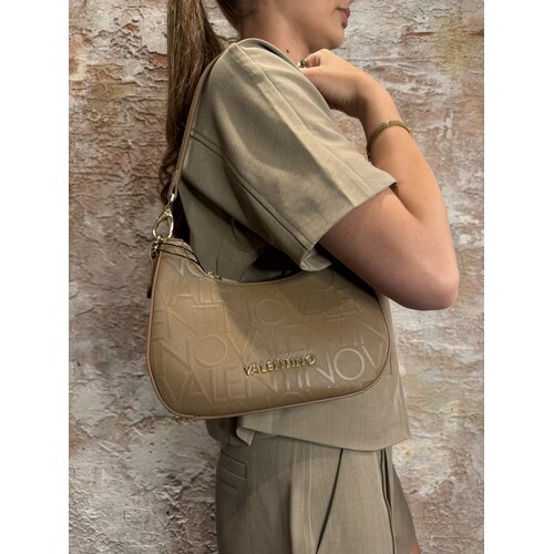 Valentino by Mario Valentino Gynevra Hobo Bag Beige Valentino by Mario Valentino Gynevra Hobo Bag Beige