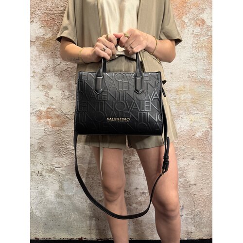 Valentino by Mario Valentino Gynevra Shopping Bag Nero Valentino by Mario Valentino Gynevra Shopping Bag Nero