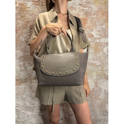 Valentino by Mario Valentino Snowfall Shopping XL Bag Antracite Valentino by Mario Valentino Snowfall Shopping XL Bag Antracite
