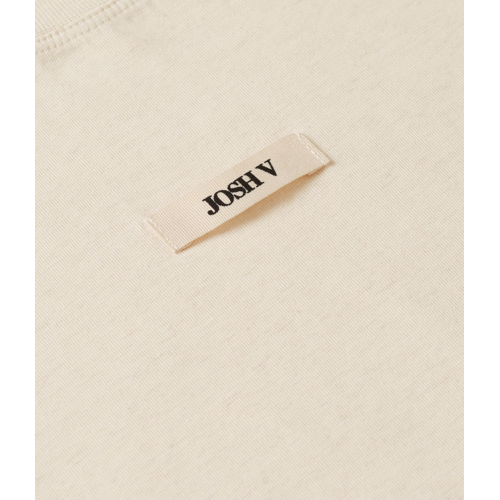 Josh V Sue T-Shirt Met Schoudervuling Ecru