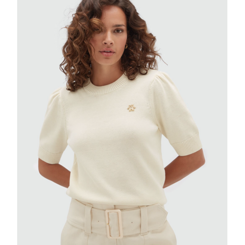 Josh V Brent Pullover Cloud White