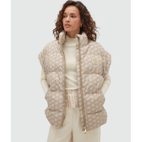 Josh V Staya Oversized Bodywarmer Beige