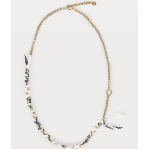 Josh V Sydelle Ketting Champagne Gold Cream Black