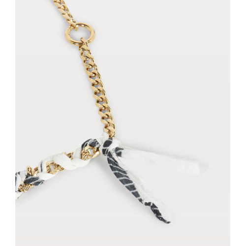Josh V Sydelle Ketting Champagne Gold Cream Black