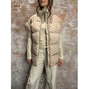 Josh V Staya Oversized Bodywarmer Beige Josh V Staya Oversized Bodywarmer Beige