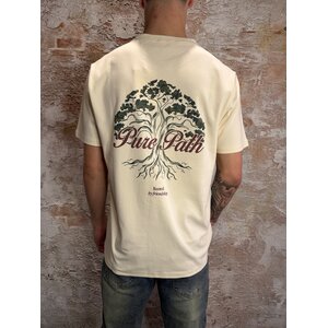 Pure Path Rooted T-Shirt Ecru Pure Path Rooted T-Shirt Ecru