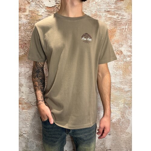Pure Path Rooted T-Shirt Taupe