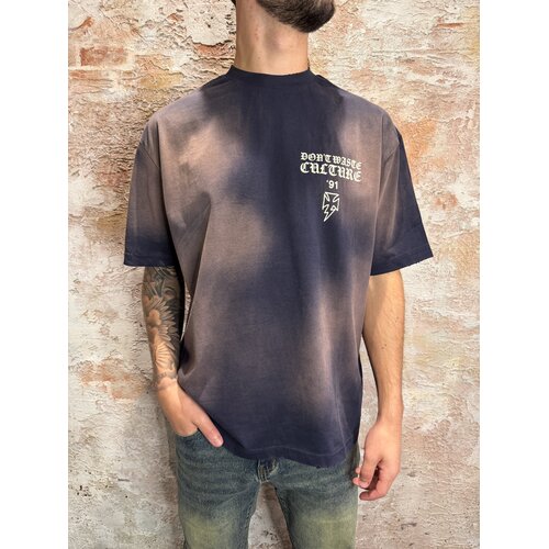 Don't Waste Culture Thunder Oversized Tee Navy