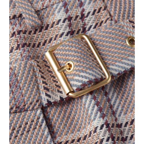 Josh V Seth Skort Cognac Check Josh V Seth Skort Cognac Check