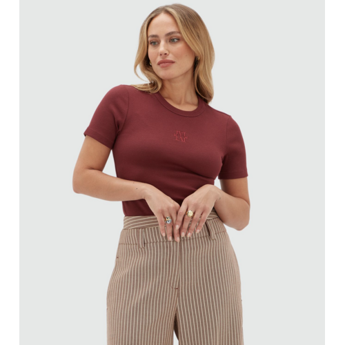 Josh V Cody T-Shirt Burgundy Josh V Cody T-Shirt Burgundy