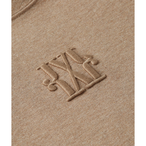 Josh V Poppy T-Shirt Met Schoudervuling Khaki Josh V Poppy T-Shirt Met Schoudervuling Khaki