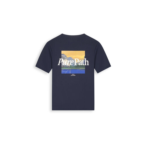 Pure Path Landscape View T-shirt Dark Navy Pure Path Landscape View T-shirt Dark Navy