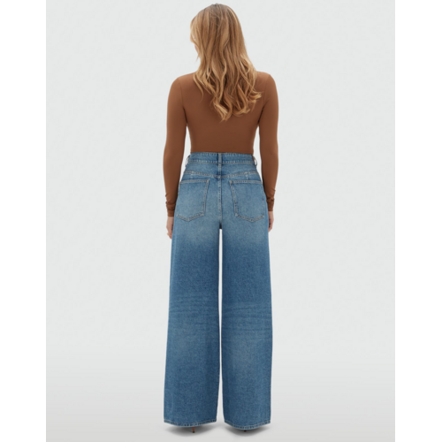 Josh V Gloria High Wide Leg Blue Denim Josh V Gloria High Wide Leg Blue Denim