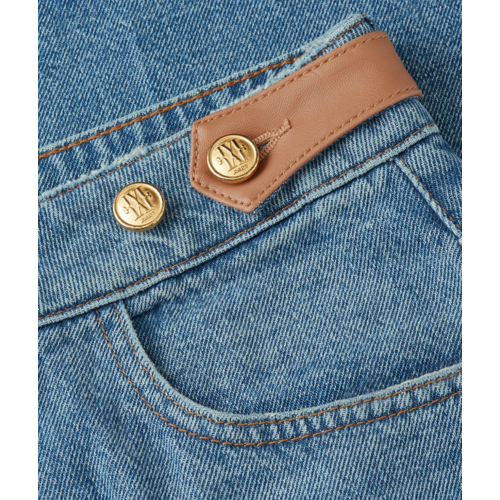 Josh V Gloria High Wide Leg Blue Denim Josh V Gloria High Wide Leg Blue Denim