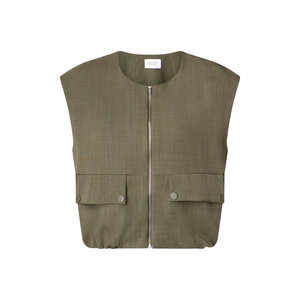 Sisters Point Garwin Vest Khaki Sisters Point Garwin Vest Khaki