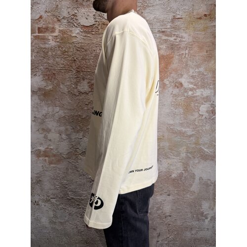 Pure Path United Longsleeve T-shirt Ecru Pure Path United Longsleeve T-shirt Ecru