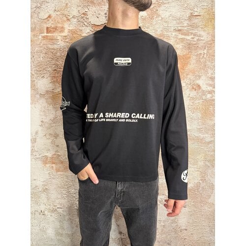 Pure Path United Longsleeve T-shirt Black