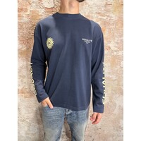 Sunny Oversized Longsleeve Navy Yellow