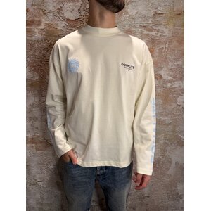 Equalité Sunny Oversized Longsleeve White Blue