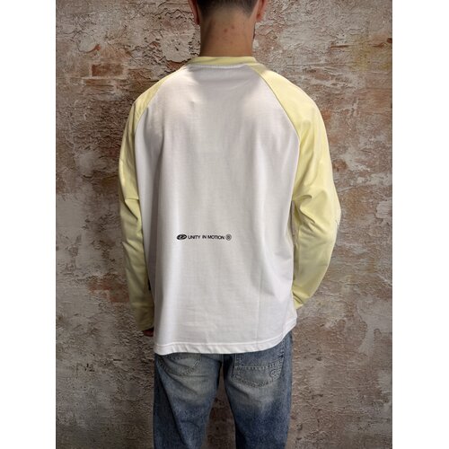 Equalité Jett Raglan Longsleeve White Yellow Equalité Jett Raglan Longsleeve White Yellow