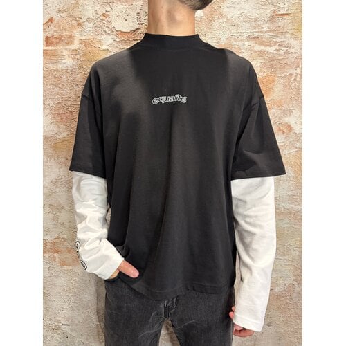 Equalité Etienne Double Layer Longsleeve Black