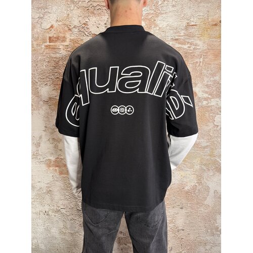 Equalité Etienne Double Layer Longsleeve Black