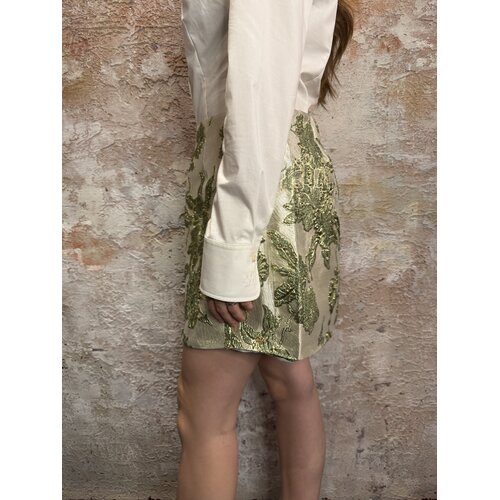 Josh V Elsa Skirt Dark Pistachio