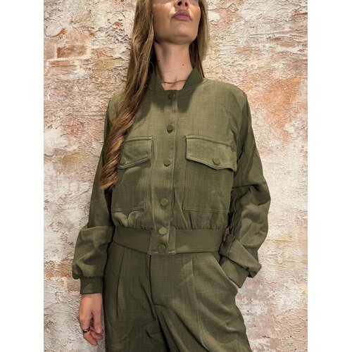 Sisters Point Garwin Bomber Khaki Sisters Point Garwin Bomber Khaki