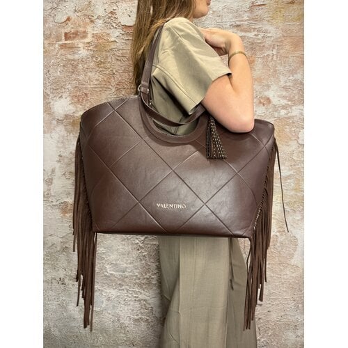 Valentino by Mario Valentino Astrid Shopping Bag Caffe