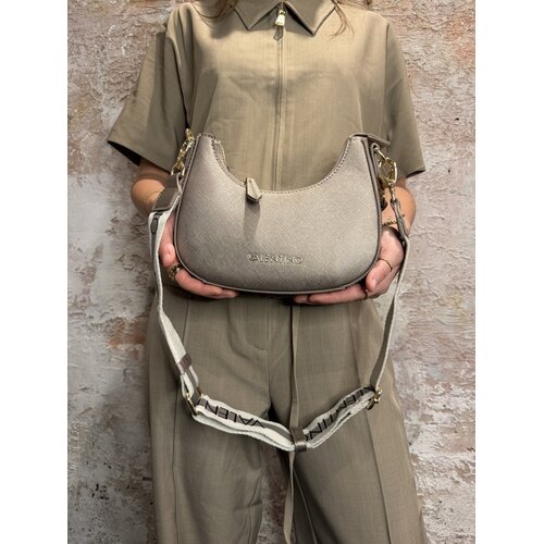 Valentino by Mario Valentino Zero Re Hobo Bag Titanio Valentino by Mario Valentino Zero Re Hobo Bag Titanio