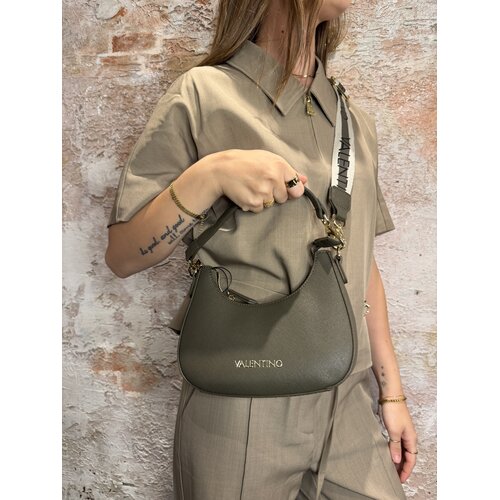 Valentino by Mario Valentino Zero Re Hobo Bag Verde Militare Valentino by Mario Valentino Zero Re Hobo Bag Verde Militare