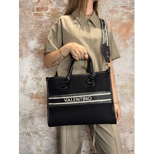 Valentino by Mario Valentino Winter Aella Shopping Bag Nero Valentino by Mario Valentino Winter Aella Shopping Bag Nero