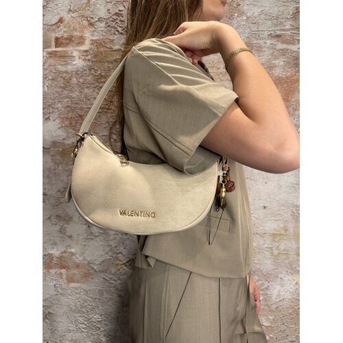 Valentino by Mario Valentino Winnie Wnter Shoulder Bag Ecru Valentino by Mario Valentino Winnie Wnter Shoulder Bag Ecru