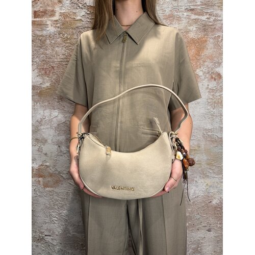 Valentino by Mario Valentino Winnie Wnter Shoulder Bag Ecru Valentino by Mario Valentino Winnie Wnter Shoulder Bag Ecru