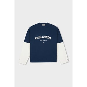 Equalité Celeste Double layer Longsleeve Navy