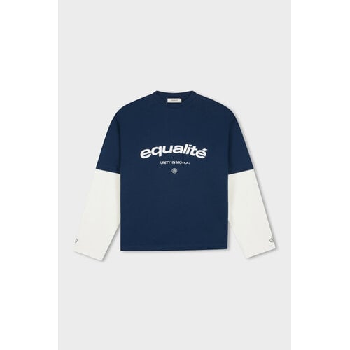 Equalité Celeste Double layer Longsleeve Navy