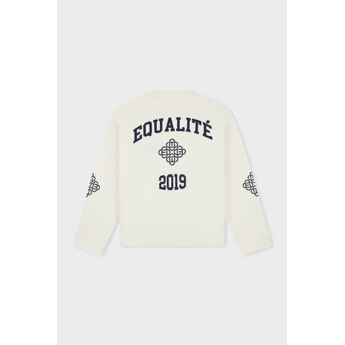 Equalité Isa Oversized Longsleeve Tee White Equalité Isa Oversized Longsleeve Tee White