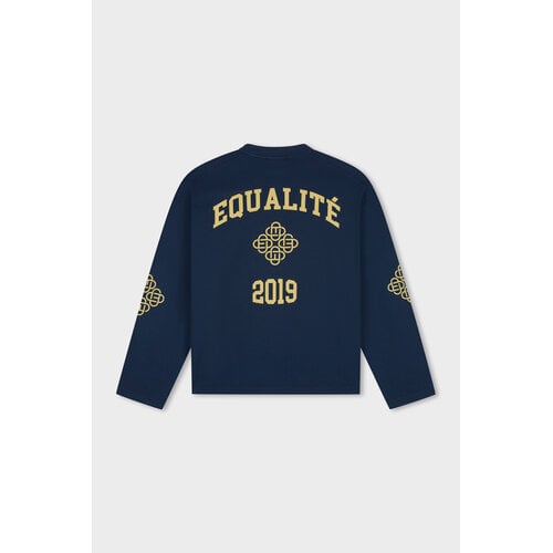 Equalité Isa Oversized Longsleeve Tee Navy Equalité Isa Oversized Longsleeve Tee Navy