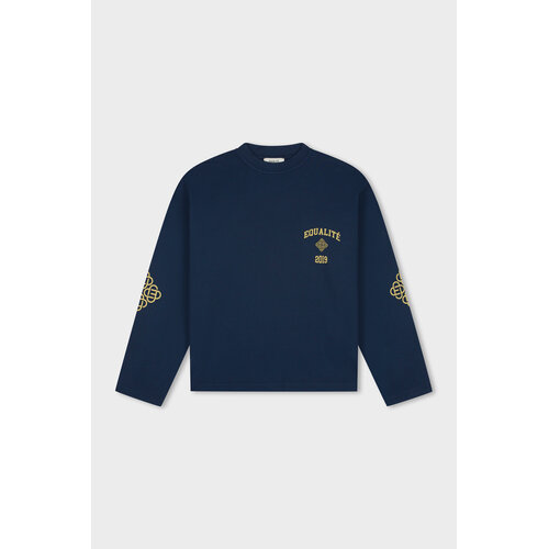 Equalité Isa Oversized Longsleeve Tee Navy Equalité Isa Oversized Longsleeve Tee Navy