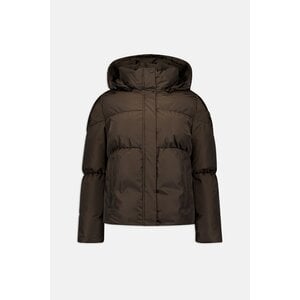 Airforce Maya Puffer Jacket Dark Coffee