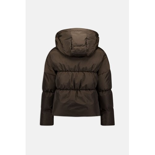 Airforce Maya Puffer Jacket Dark Coffee Airforce Maya Puffer Jacket Dark Coffee