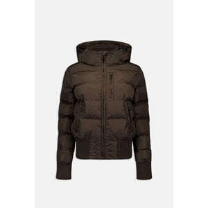 Airforce Tate Bomber Jacket Dark Coffee Airforce Tate Bomber Jacket Dark Coffee