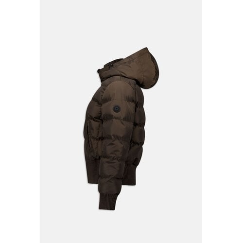 Airforce Tate Bomber Jacket Dark Coffee Airforce Tate Bomber Jacket Dark Coffee