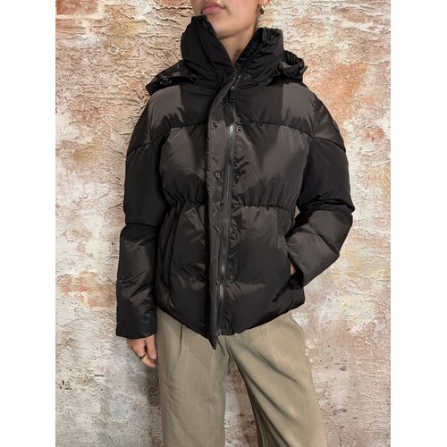 Airforce Maya Puffer Jacket True Black Airforce Maya Puffer Jacket True Black