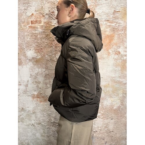 Airforce Maya Puffer Jacket Dark Coffee Airforce Maya Puffer Jacket Dark Coffee