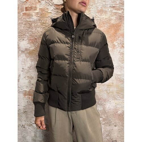 Airforce Tate Bomber Jacket Dark Coffee Airforce Tate Bomber Jacket Dark Coffee