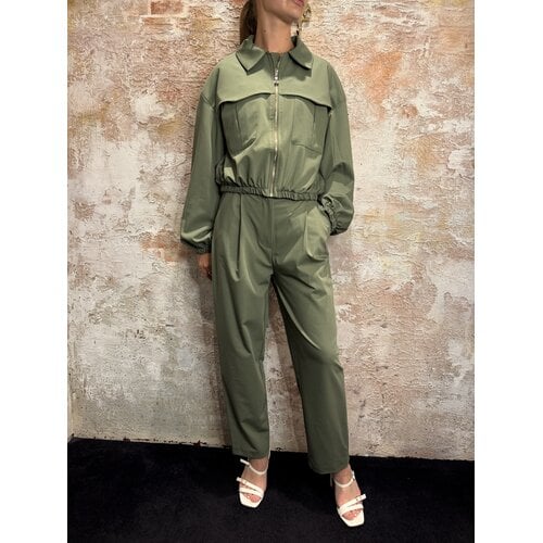 Rhyme & Hype Zipper Jacket & Pant Khaki Rhyme & Hype Zipper Jacket & Pant Khaki