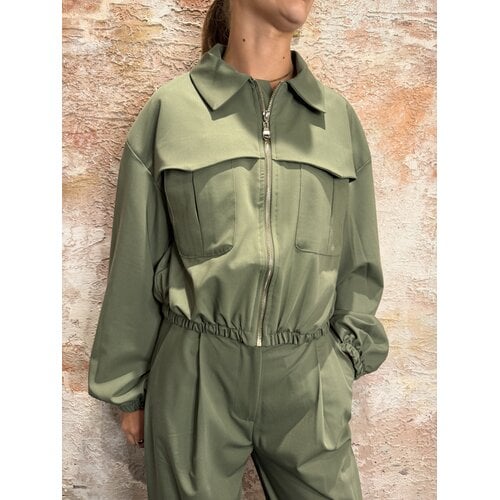 Rhyme & Hype Zipper Jacket & Pant Khaki Rhyme & Hype Zipper Jacket & Pant Khaki