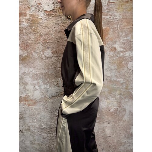Rhyme & Hype Woven Taped Jacket Brown Rhyme & Hype Woven Taped Jacket Brown