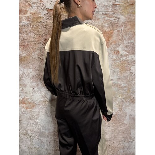 Rhyme & Hype Woven Taped Jacket Brown Rhyme & Hype Woven Taped Jacket Brown